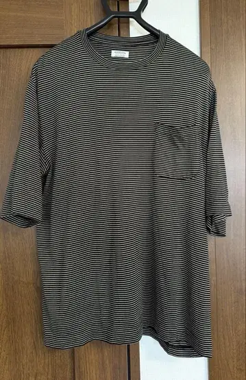 MAATEE&SONS 워셔블 실크 T셔츠 보더 3