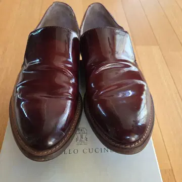 BRUNELLO CUCINELLI 다크 브라운 로퍼