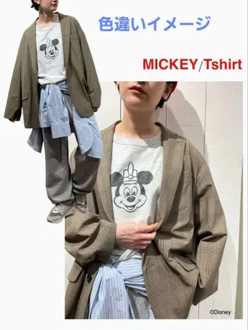 JOURNAL STANDARD LUX MICKEY 티셔츠 내추럴