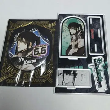 D.Gray-man  칸다 유우 명장면 디오라마 피규어 생일 캔뱃지