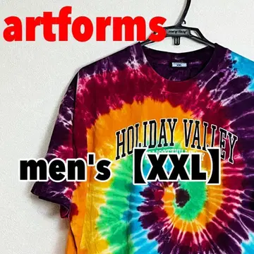 A164 [artforms] 반팔 타이다이 티셔츠 [2XL]
