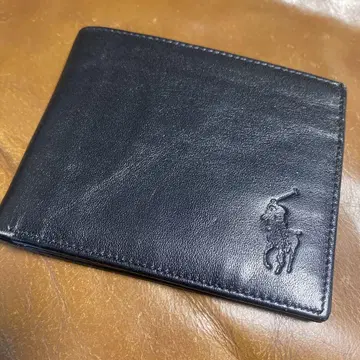 Polo Ralph Lauren 블랙 가죽 반지갑