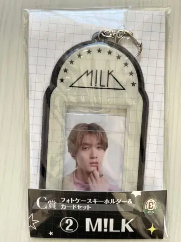 M!LK 야마나카 쥰타로 사진 케이스 키링 & 카드 세트