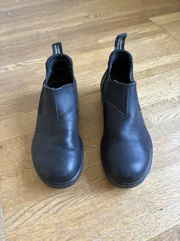 Blundstone 2039 블랙 사이드 고어 부츠 사이즈 6