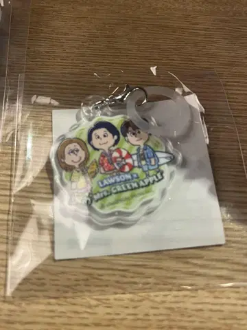 Mrs. GREEN APPLE fjord 키링 회장 한정판 로손