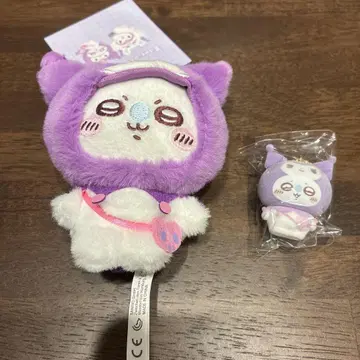 치이카와 산리오 모몽가 마스코트 홀더 플로키 마스코트 2점