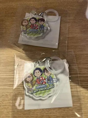 Mrs.GREEN APPLE fjord 키링  회장 한정판  로손