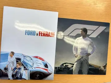 F1 FORD FERRARI 영화 팜플렛 세트