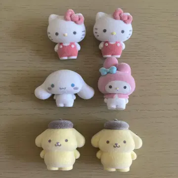 산리오 캐릭터 피규어 6종 세트