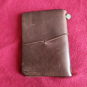midori TRAVELER'S notebook 브라운 여권 사이즈