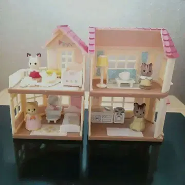 실바니안 패밀리 아카리의 등불이 켜진 큰 집 미니 시리즈