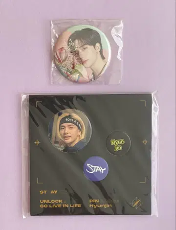 straykids 스키즈 현진 핀 배지 세트