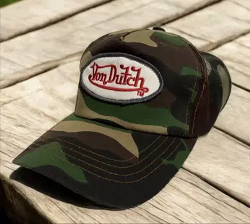 Von Dutch 본더치 본더치 캡 y2k 카모플라주 카모플라주