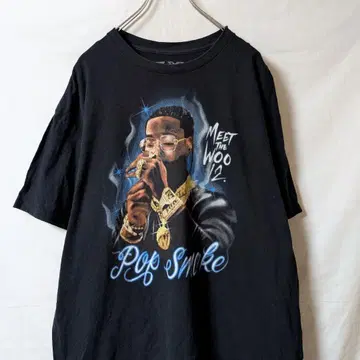 POP SMOKE 랩 T HIPHOP 티셔츠 팝스모크