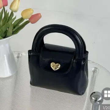nugu nyom 하트 버튼 백 bibiy