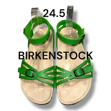 BIRKENSTOCK Palma 앵클 스트랩 샌들 24.5 그린