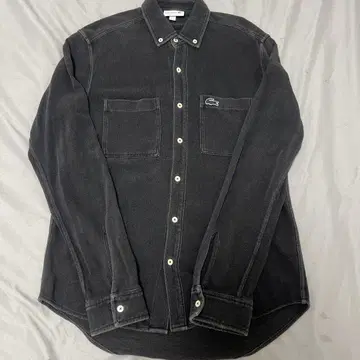 LACOSTE 블랙 셔츠 M