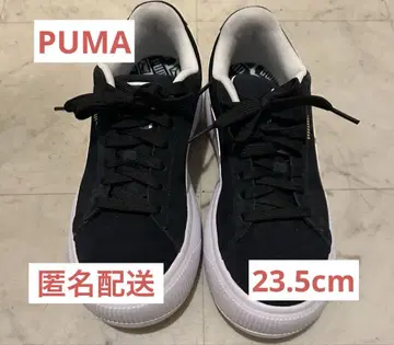 PUMA 여성용 스니커즈 블랙 23.5cm