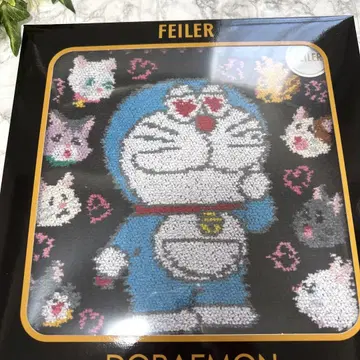 새상품 페이러 도라에몽 FEILER 손수건