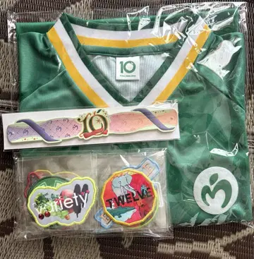 Mrs. GREEN APPLE 10주년 기념 셔츠 와펜 러버 밴드