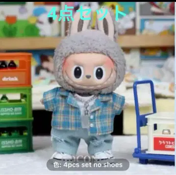 LABUBU 봉제인형 코스튬 옷 인형옷 의류 라부부 옷 갈아입히기