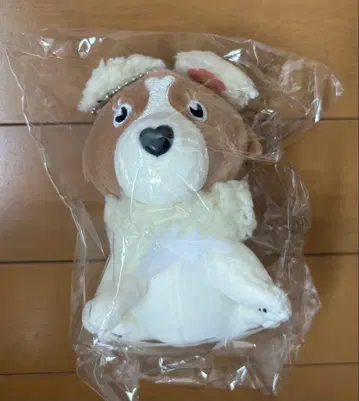 녹색과 노란색 사회 콜리플라워 봉제 인형 키링