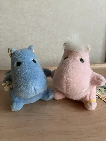 무민과 플로렌 페어 봉제 인형