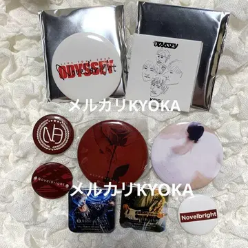 Novelbright Keigo 캔뱃지 세트