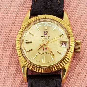RADO Purple Horse 오토매틱 손목시계 [빈티지]