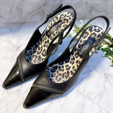 Pinky&Dianne 백 스트랩 펌프스 블랙 23cm