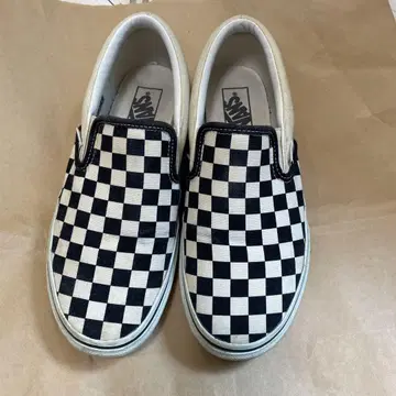 VANS 체커 패턴 슬립온