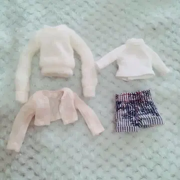 리카짱 옷 갈아입기 의류 세트 가디건 숏팬츠