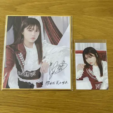 사쿠라자카46 타케모토 유이 사쿠코레 C상 + 스티커