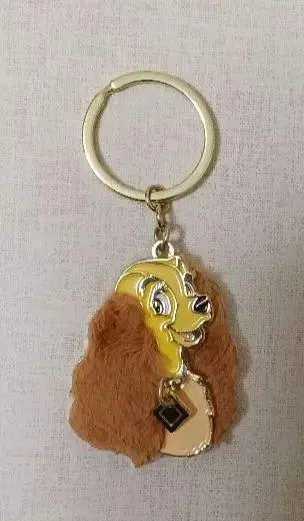 디즈니 강아지 이야기 키링 레이디
