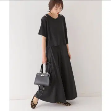 A BLENDS SLOBE IENA 별주 3WAY 와플 티 원피스