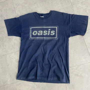 oasis 빈티지 네브워스 티셔츠