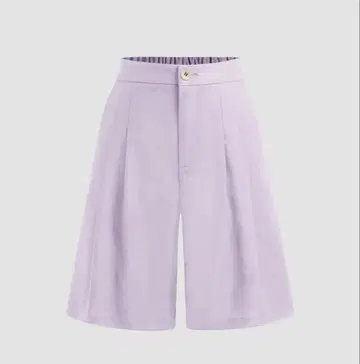 큐롯 하프 팬츠 퍼플 라벤더