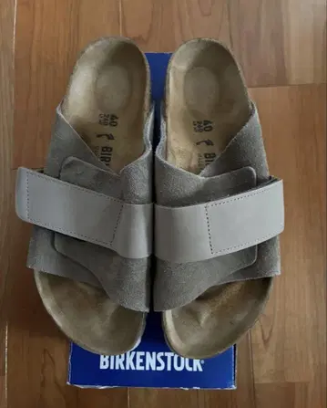버켄스탁 쿄토 40 내로우 베이지 스웨이드 26cm