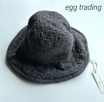 eggtrading sonny 롤업 모자 모자 블랙 에그 에그