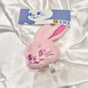 NewJeans 토끼 키링 핑크