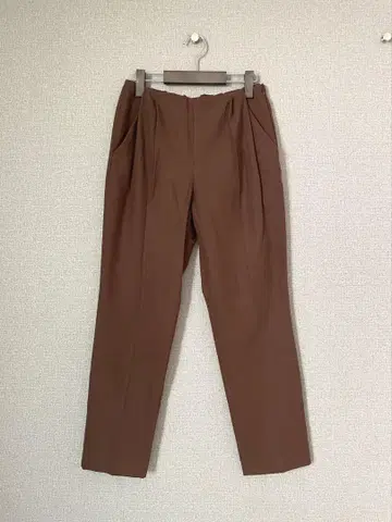 <BEAUTY&YOUTH UNITED ARROWS> 브라운 턱 팬츠