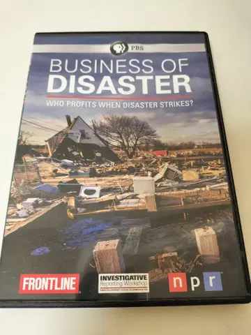 Frontline: Business of Disaster 수입 DVD