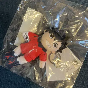 하이큐!! 봉제 인형 키링 검은 꼬리
