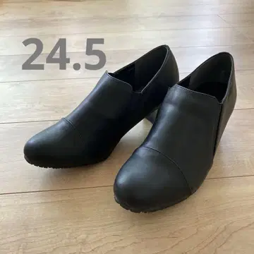 벨메종 푹신푹신 저반발 부티 미끄럼 방지 밑창 블랙 부츠 24.5