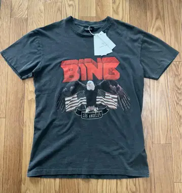 ANINE BING 블랙 티셔츠 XS