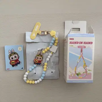 POP MART HAND IN HAND 라부부 스트랩