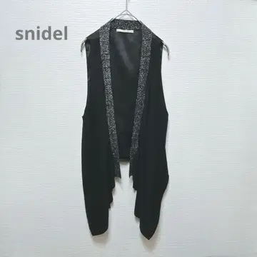[스나이델] 베스트 질레 시어 이소재 라메 포멀 2차 모임