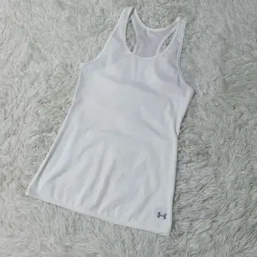 [ c5393 ] 새상품급 Under Armour 탱크탑 화이트