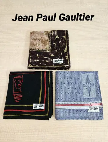 [새 상품] Jean Paul Gaultier 손수건 3매 세트
