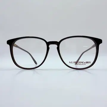 빈티지 A.G.SPALDING & BROS 안경 프레임 블랙 컬러 일본제